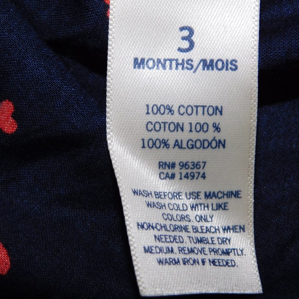 Oshkosh B'gosh Girls 3 Months Tunic Shirt - Picture 5 of 6